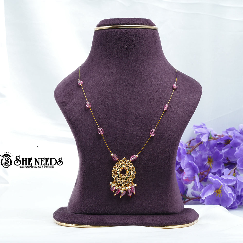 Glow Lotus Pendant