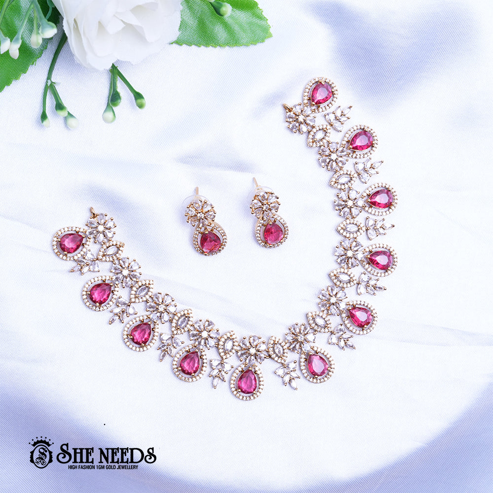 Blossom Choker Set