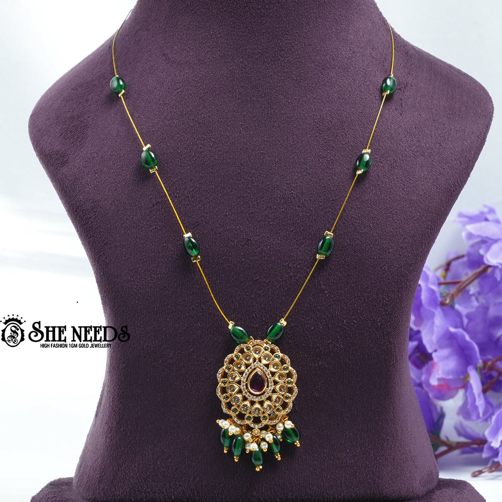 Glow Lotus Pendant