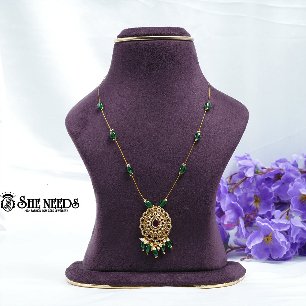 Glow Lotus Pendant