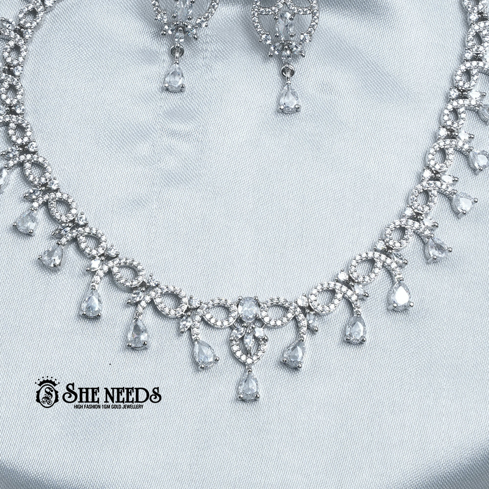 Dewdrop AD Necklace Set