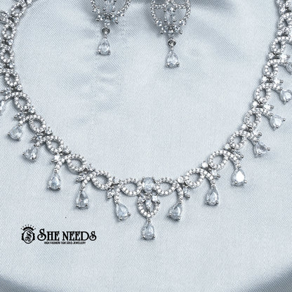 Dewdrop AD Necklace Set