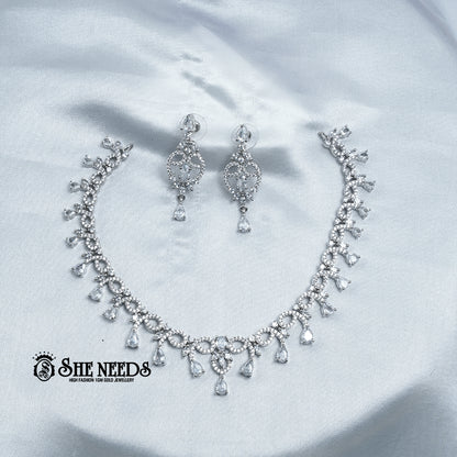 Dewdrop AD Necklace Set