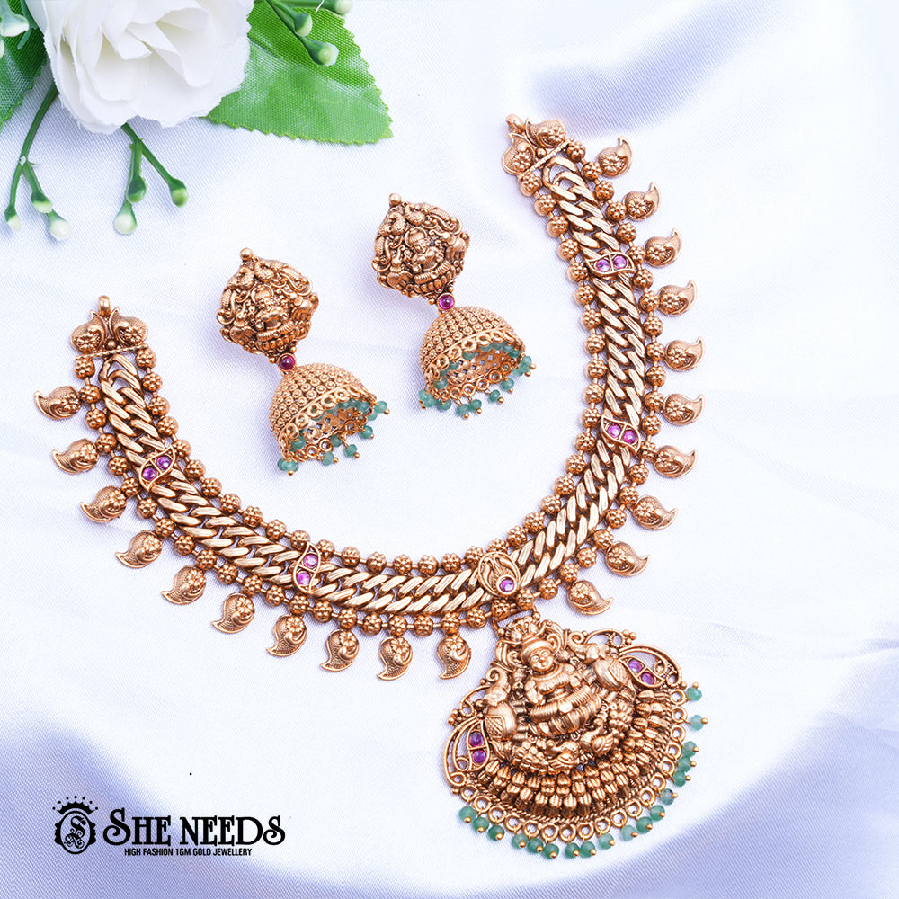 Coin Temple Choker