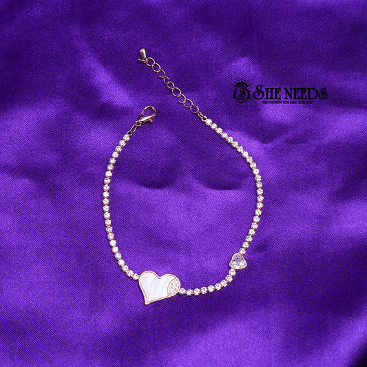 Heartshine Clasp Bracelet