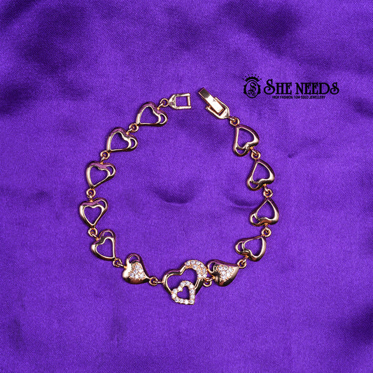 Endless Hearts Bracelet