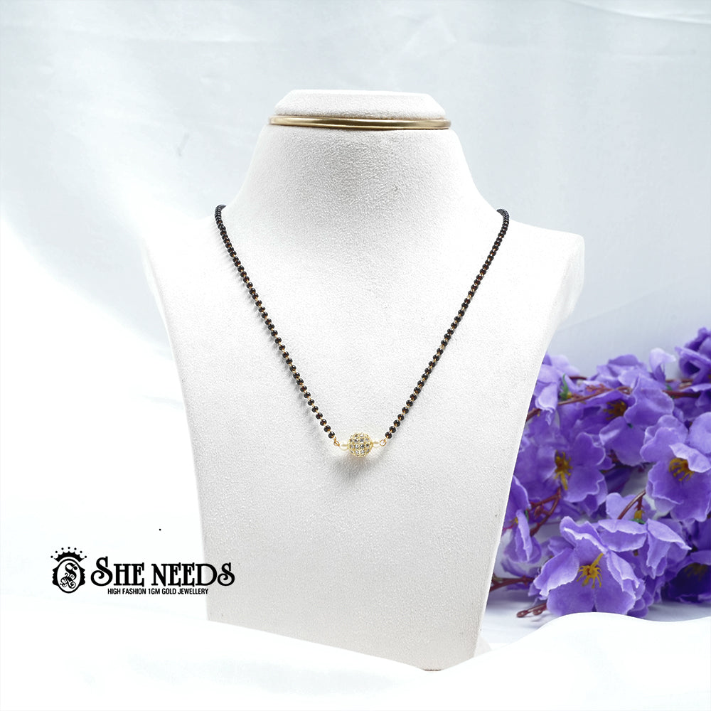 Solitaire Glow Mangalsutra