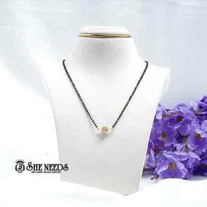 Solitaire Glow Mangalsutra