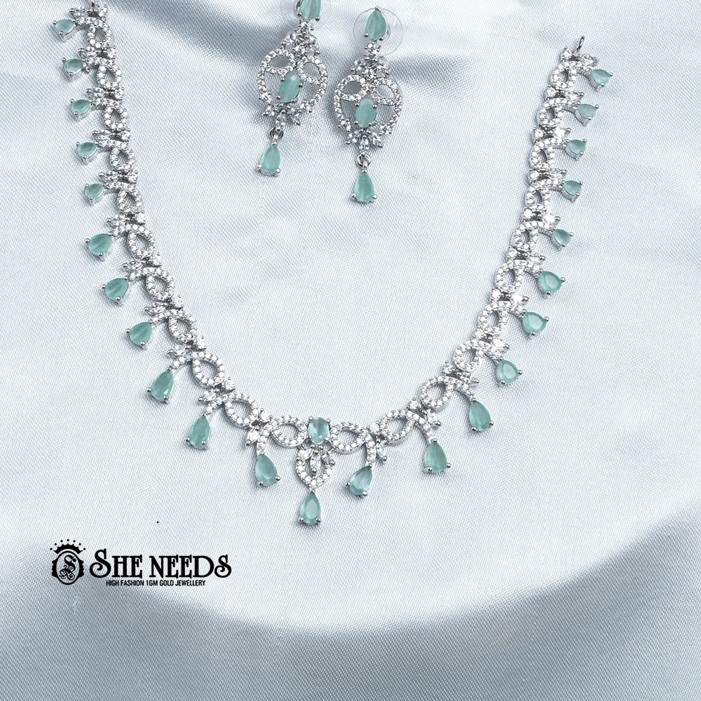 Dewdrop AD Necklace Set