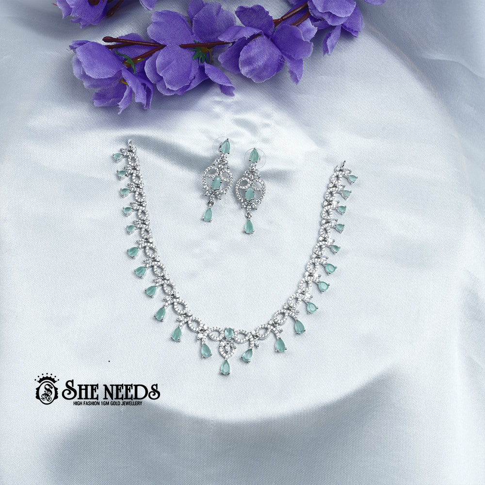 Dewdrop AD Necklace Set