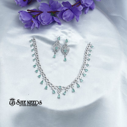 Dewdrop AD Necklace Set