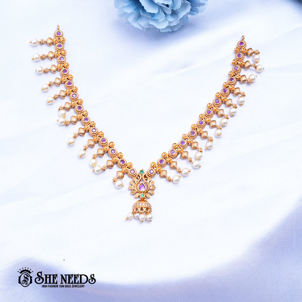 Peacock Necklace Set