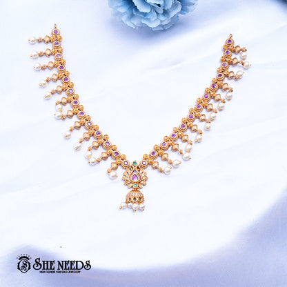 Peacock Necklace Set