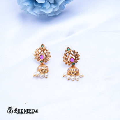 Peacock Necklace Set