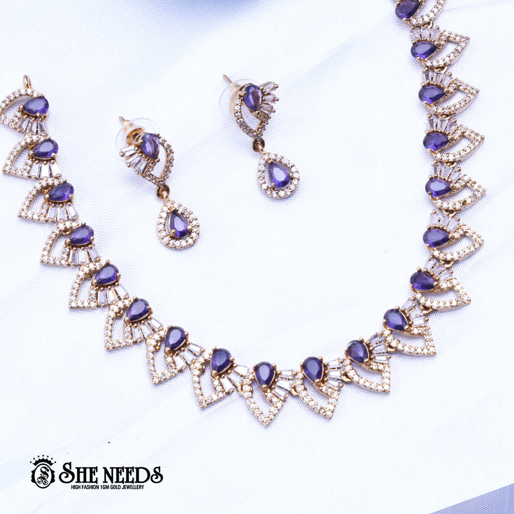 Stone Necklace Set