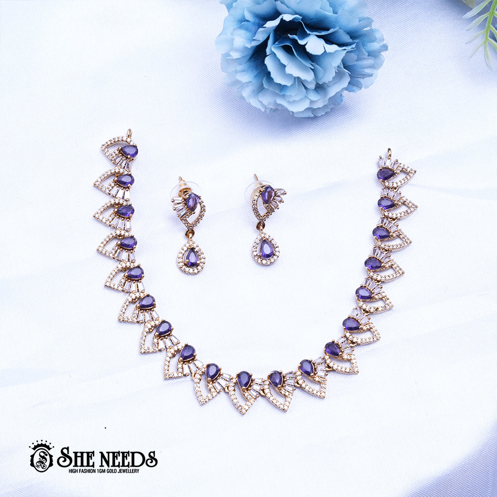 Stone Necklace Set