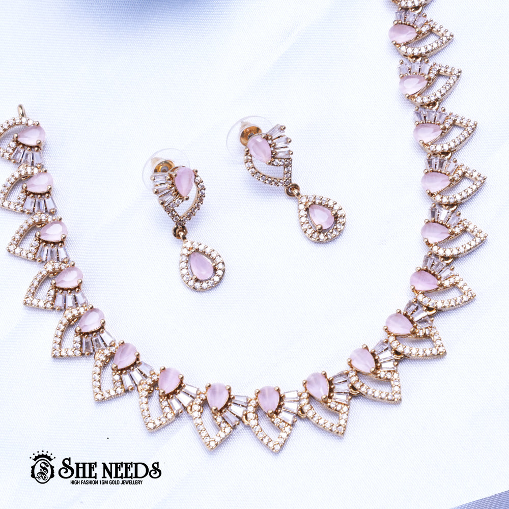 Stone Necklace Set