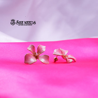 Blush Blossom Studs