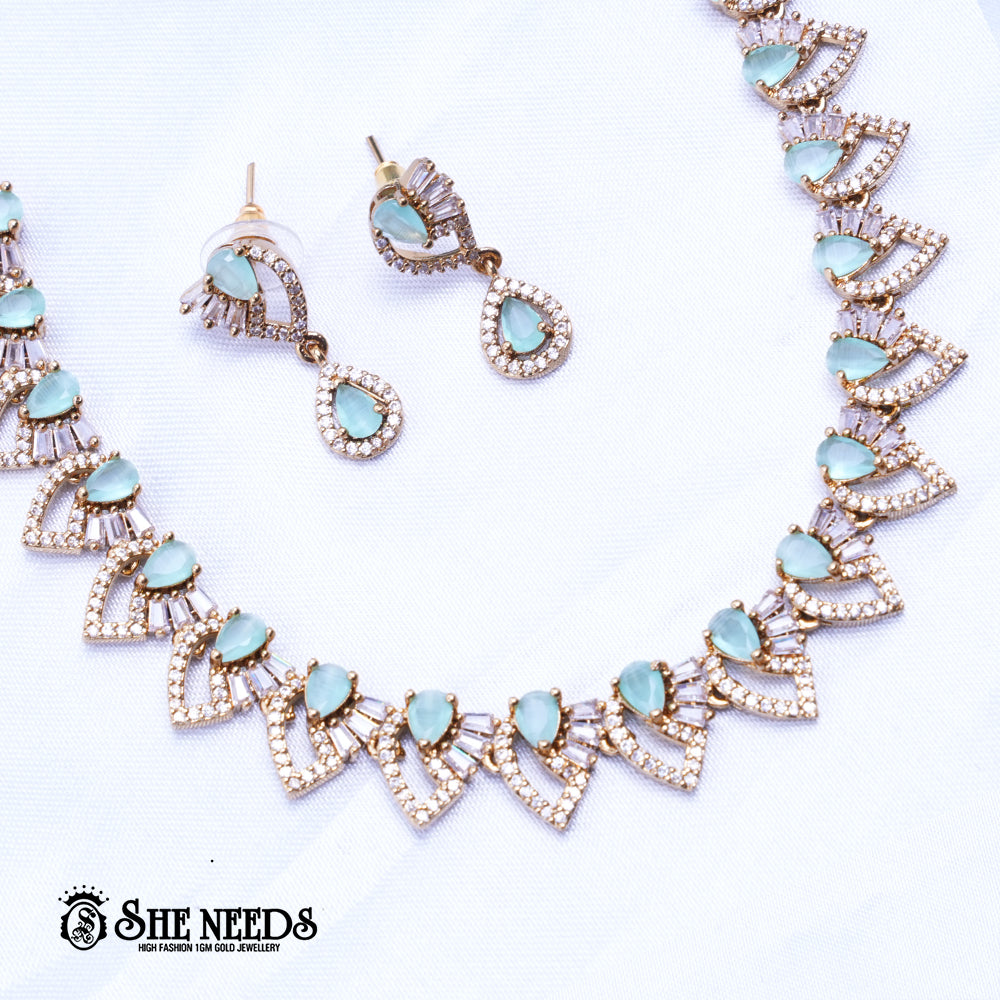 Stone Necklace Set