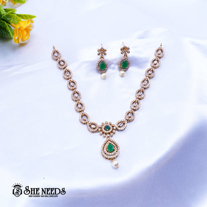 Drop Necklace Set
