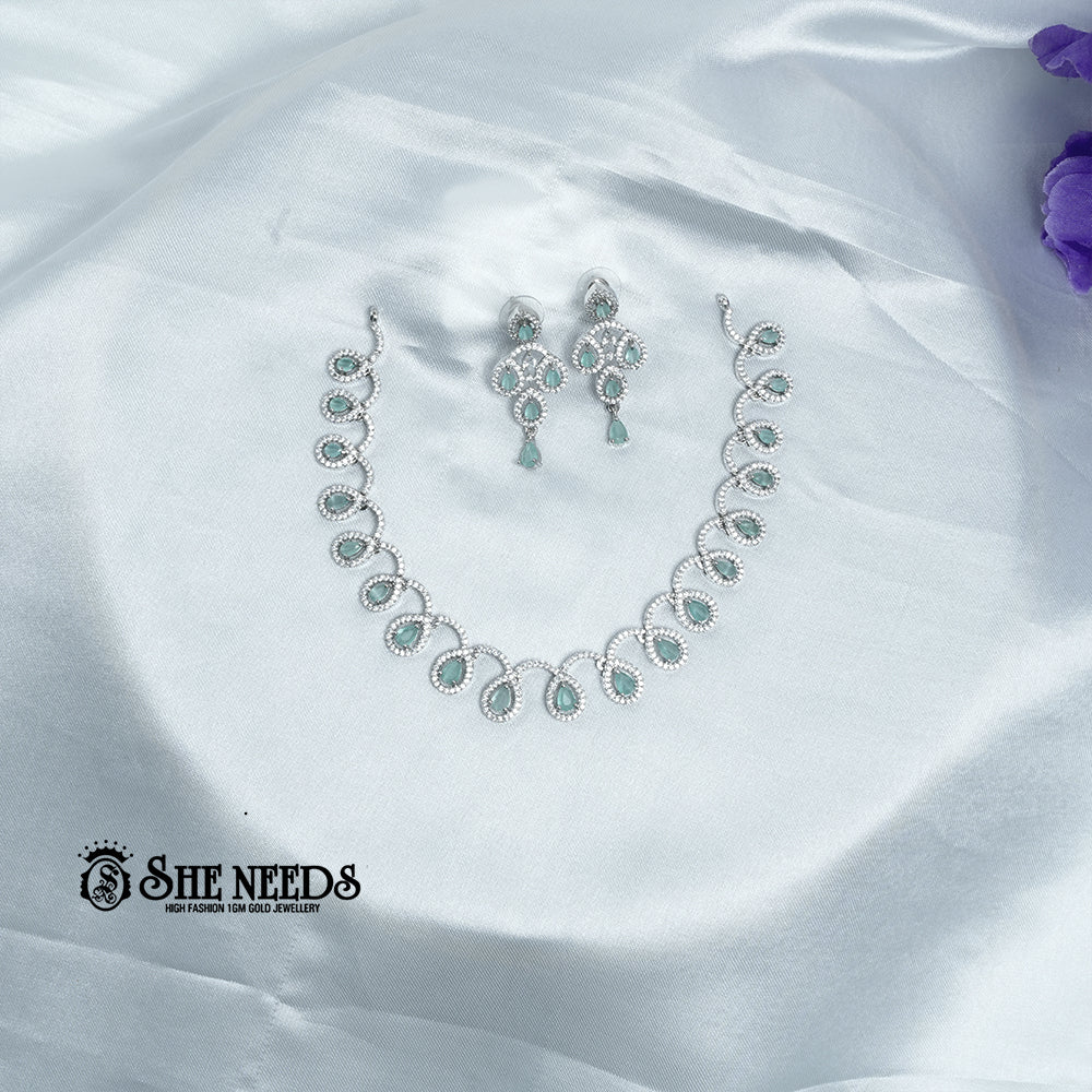Swirl Diamond Set