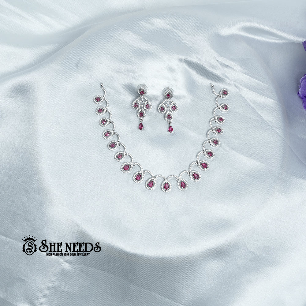 Swirl Diamond Set