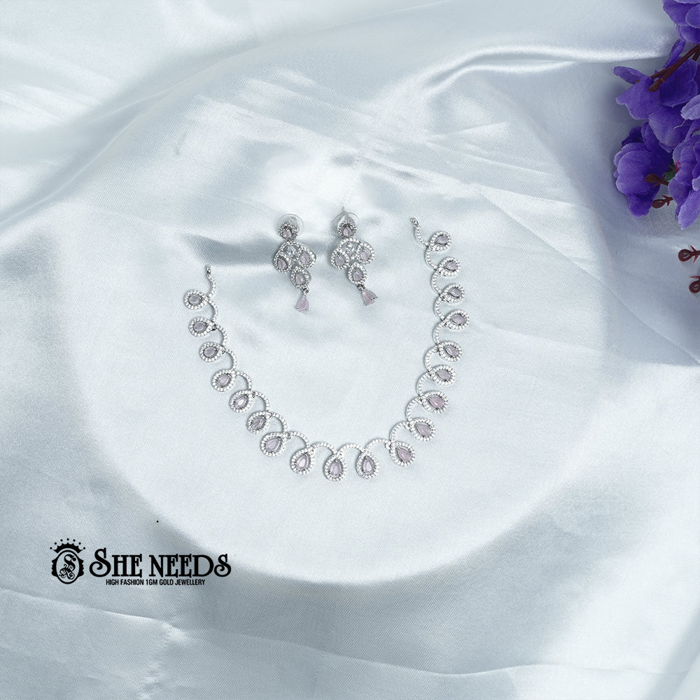 Swirl Diamond Set
