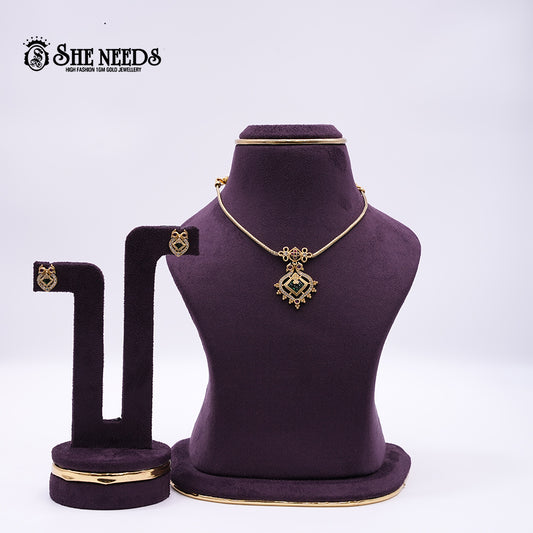 Matt necklace Short