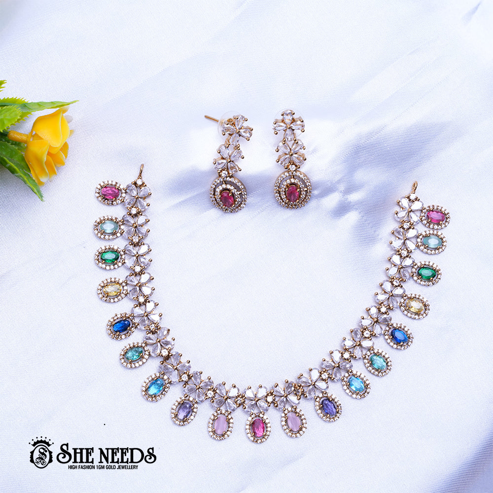 Kundan Necklace Set