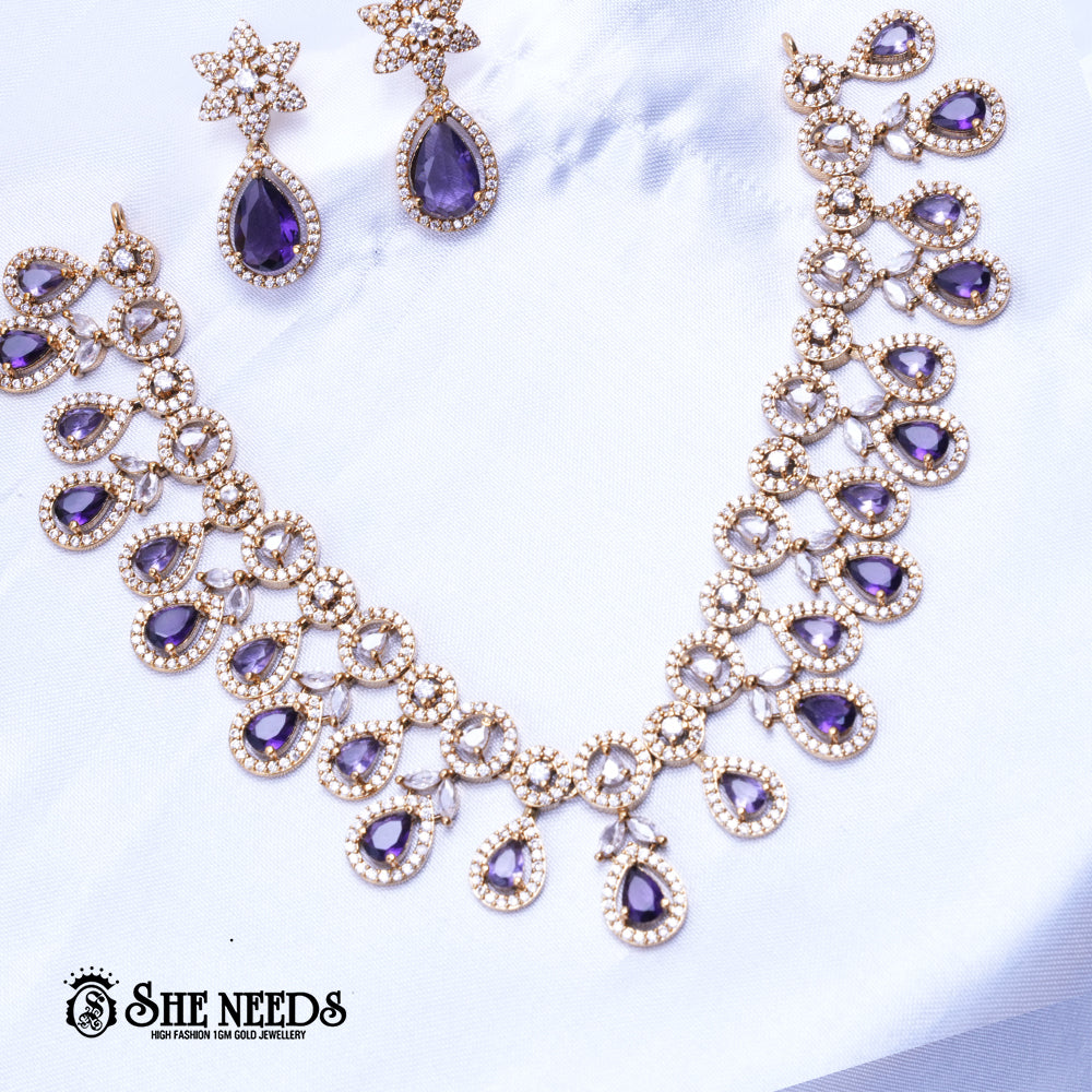 Floral Necklace Set