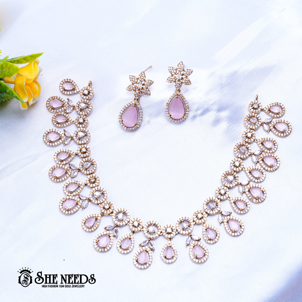 Floral Necklace Set