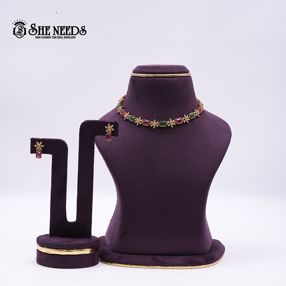 MAT SHORT NECKLACE