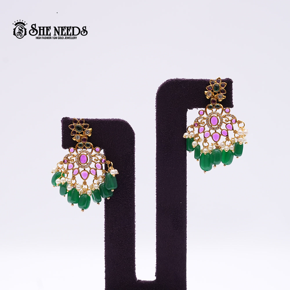 KEMPU LONG  NECKLACE SET