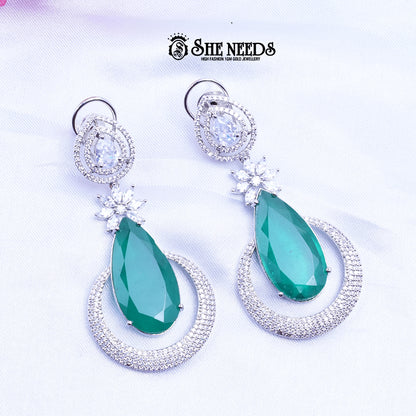 CRESENT DROP EARINGS