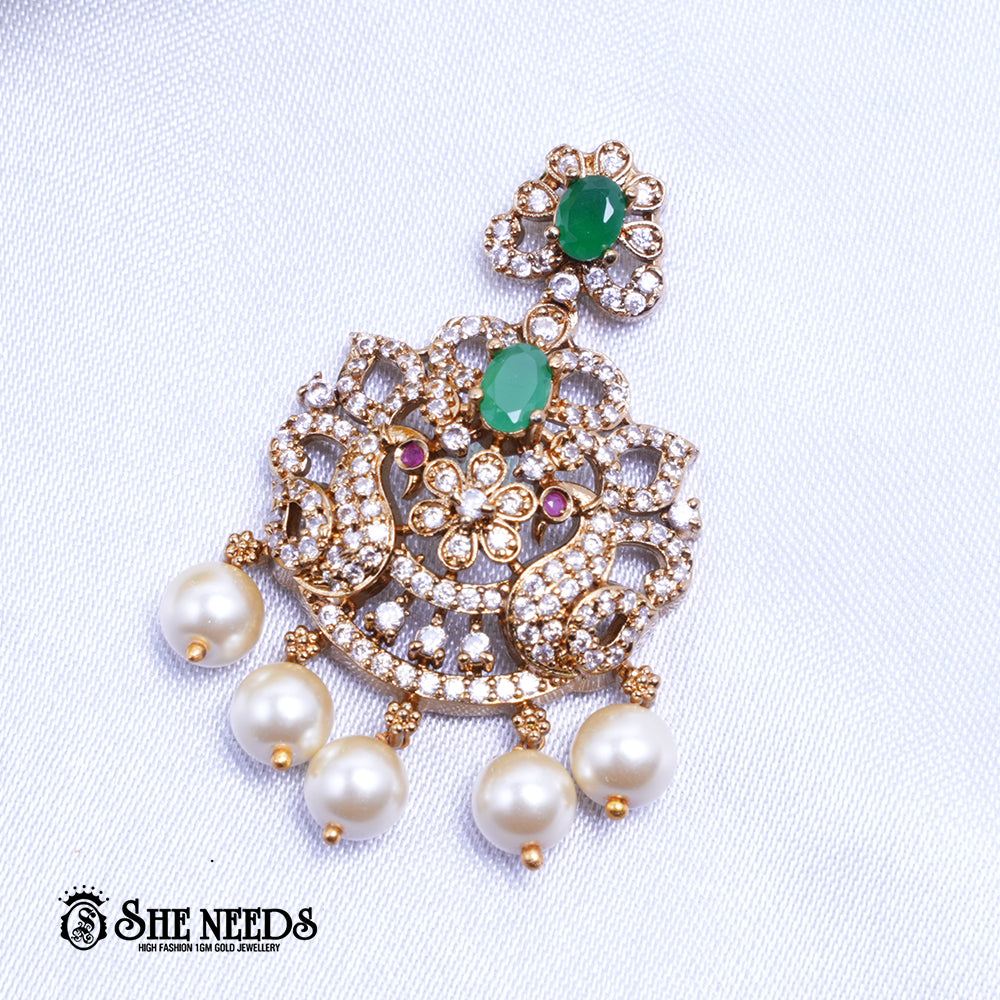 Ruby Blossom AD Pendant