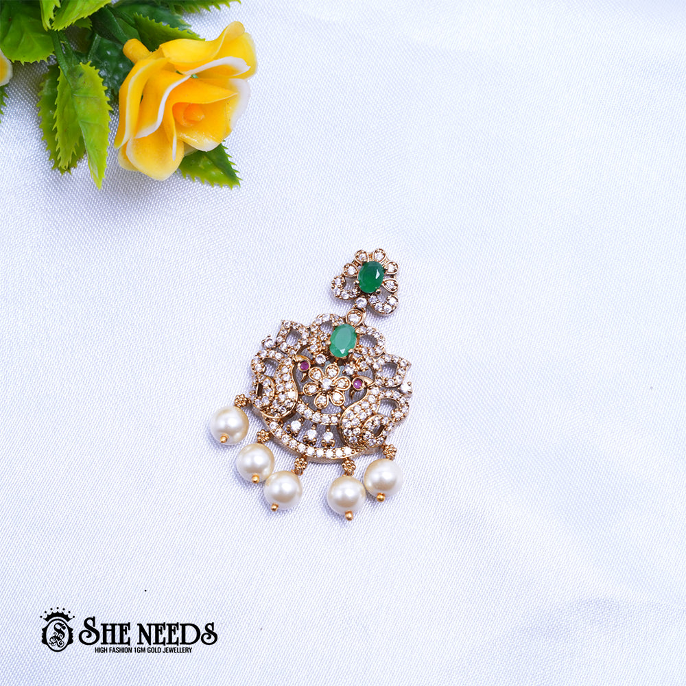 Ruby Blossom AD Pendant