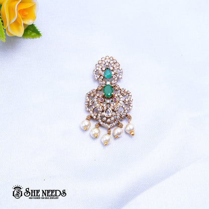 Ruby Blossom AD Pendant