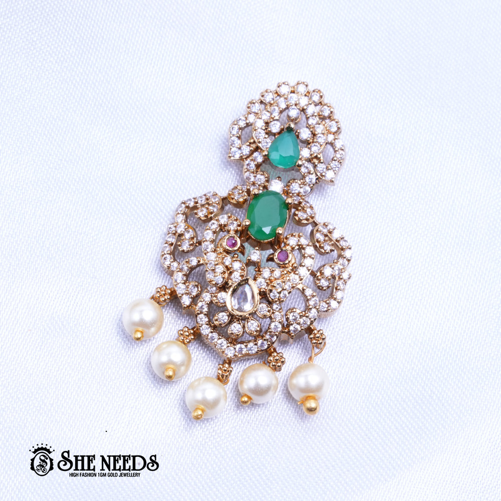 Ruby Blossom AD Pendant