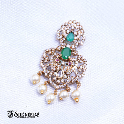 Ruby Blossom AD Pendant